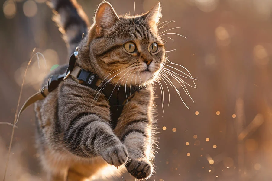 Adjustable Escape-Resistant Cat Harness