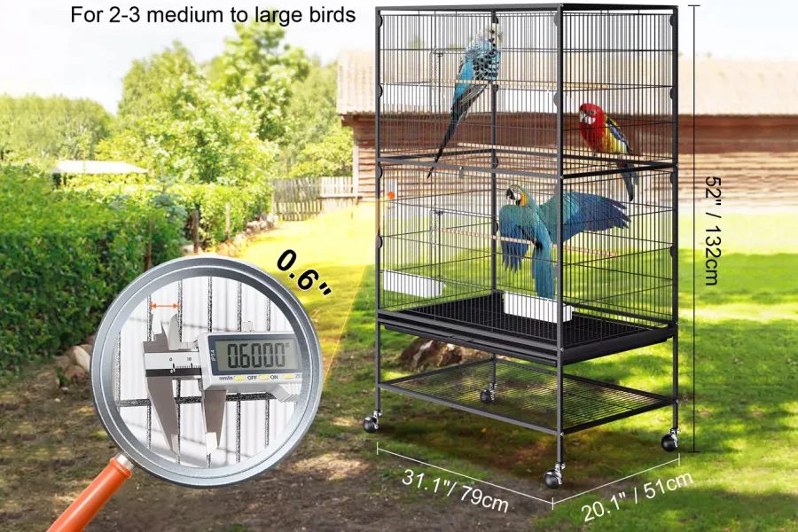 Indoor Cage for Small Birds